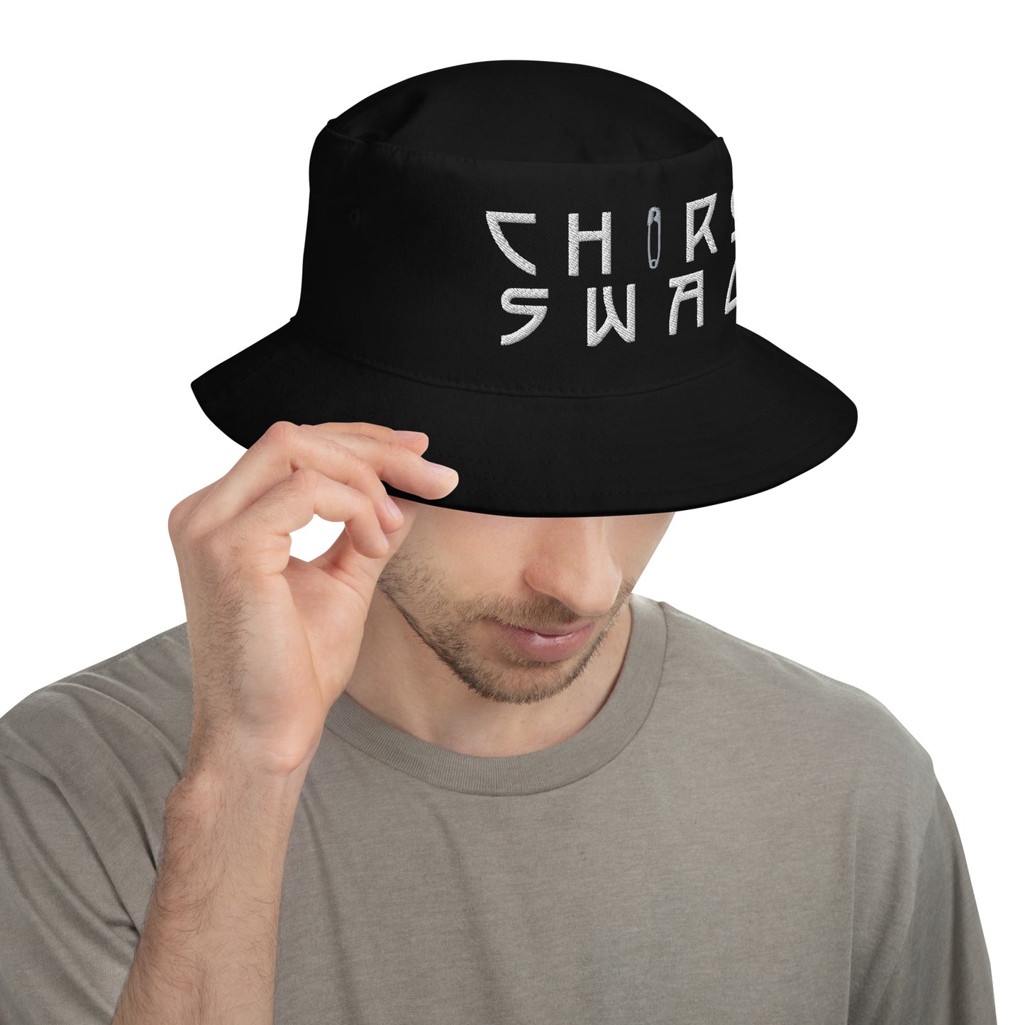 ChiroSwag Black Bucket Hat